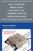 DBAL-A2 PEQ15 Red Green Dot IR Laser Sight  Light Tactical M600 Flashlight Armas White Scout Lamp Fit 20MM Picatinny Rail
