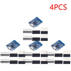 1-20PCS ESP8266 D1 Mini WIFI Development Board ESP-12F CH340G CH340 V2 Usb Wemos D1 Mini Nodemcu Lua Iot Board 3.3V Met Pins