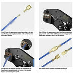 120/315/1000pcs Male and female cable box, insulated cable, male connector, 2.8/6.3mm electric crimping terminal shovel kit