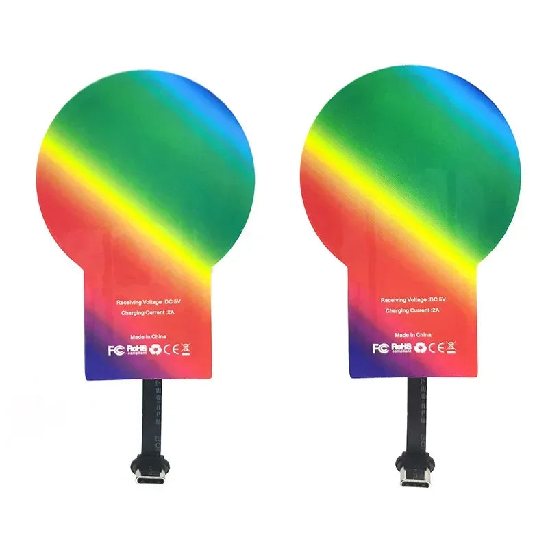 10W 5V 2A USB C Receiver Module Wireless Charging Receiver Kit Universal External Connetctor Receive For Android Qtandard Kits