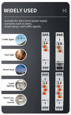 TORT7 Series 10-in-1 Multi-Function Time Relay | ON Delay / OFF Delay / Asymmetric Cycle / Pulse & Interval Timer, 0.1S–10D