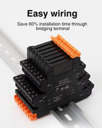 DC Control AC Slim Interface Solid State Relay Module DIN SSR Slim Relay DC Control DC 41F-1Z-C2 C4 SSR Relay DIN Rail