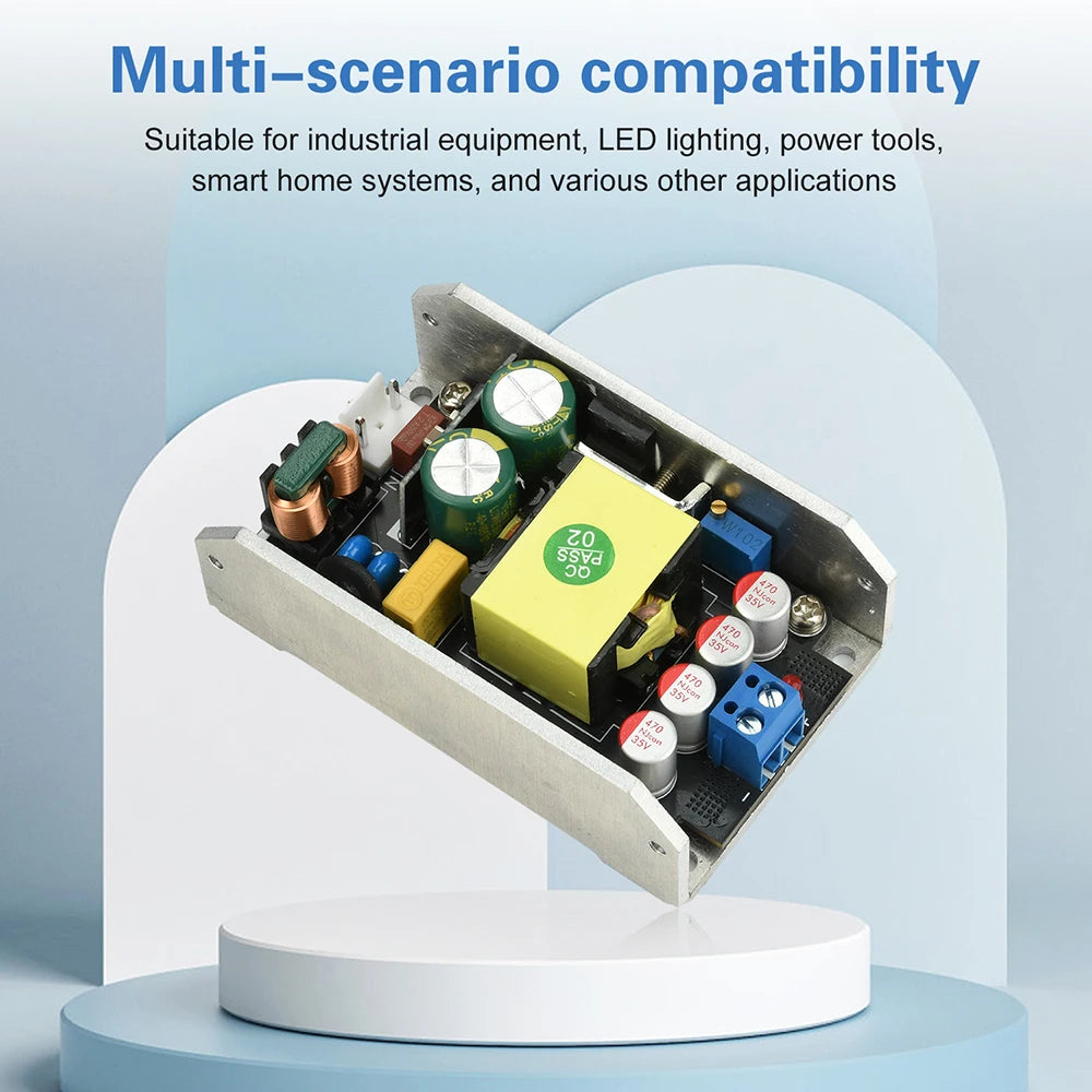 Compact Gallium Nitride Power Module 100W/150W Switching Power Supply Board AC 95-265V to DC 12/24V AC 170-265V to DC 12/24V