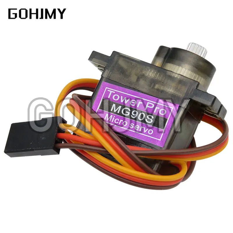 Classic servos 9g SG90 MG90S For RC Planes Fixed wing Aircraft model telecontrol aircraft Parts Toy motors MG90 9g
