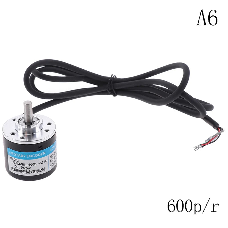 100/200/360/400/500/600P/R Photoelectric Incremental Rotary Encoder 5V-24V