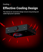 AIYIMA A20 PFFB Stereo Power Amplifier TPA3255 HiFi 2.0 Audio Amp 300Wx2 with XLR/RCA Fully Balanced Input HPF High Pass Filter