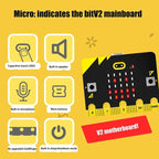 BBC Micro:Bit V2.22 Complete Set With Upgraded Processor, Built-In Speaker And Microphone Touch Sensitive Logo MicroBit