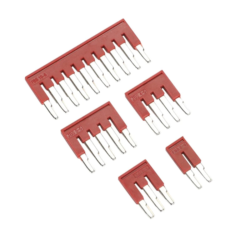 1PCS FBS 10-5 Jumpers 2/3/4/5/10 Seat PT ST 2.5 mm FBS2-5//FBS3-5/FBS4-5 DIN Rail Terminal Block Accessories Plug-In Bridge