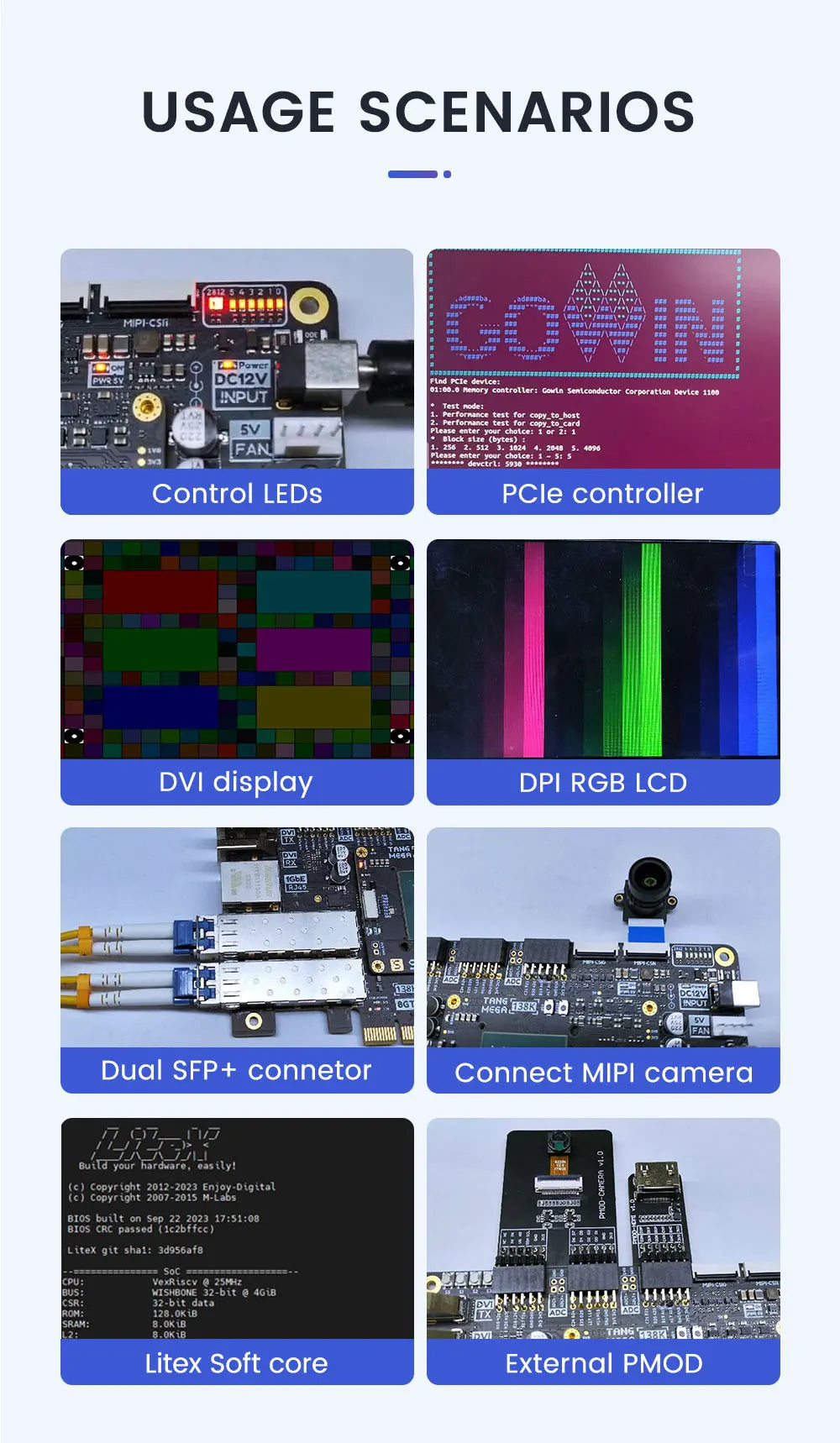Sipeed Tang Mega 138K Pro Dock GOWIN GW5AST RISCV FPGA Development Board 3 LANE MIPI CSI Large capacity LUT 1GB DDR3