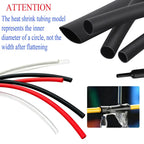 3/1 Meter 4/1 Heat Shrink Tube Thicken With Glue Dual Wall Tubing Diameter 4mm/6mm/8mm/12mm/16mm/20mm/24mm/32mm