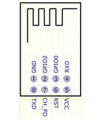 ESP01 / ESP-01S Programmer Adapter,UART ESP-01 High Speed ESP8266 CH340G USB to ESP8266 Serial Wireless Wifi Developent Board