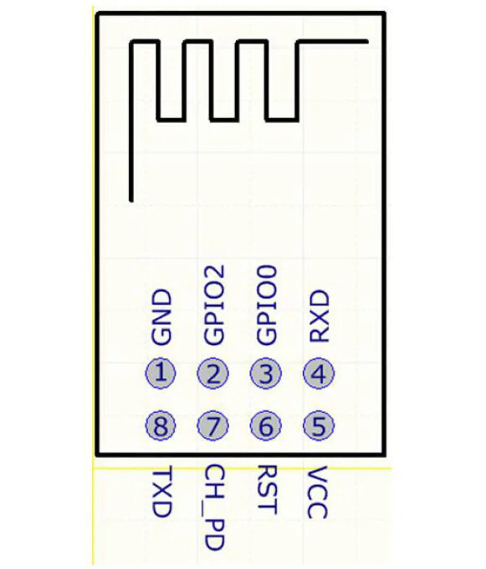ESP01 / ESP-01S Programmer Adapter,UART ESP-01 High Speed ESP8266 CH340G USB to ESP8266 Serial Wireless Wifi Developent Board