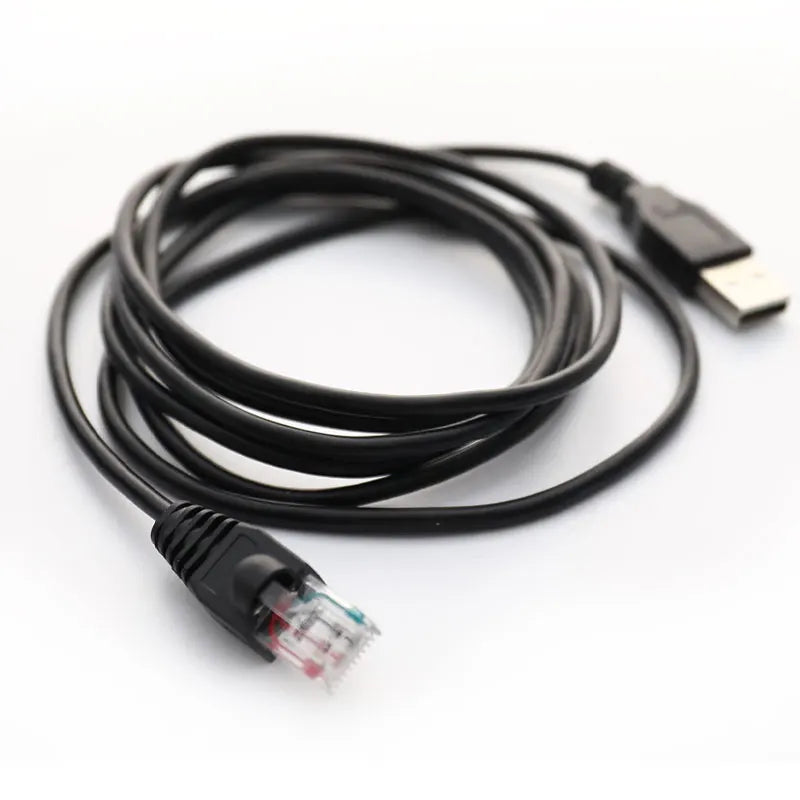 USB To RJ50 Console Cable APC Smart UPS USB Cable Substitute AP9827 940-0127B 940-127C 940-0127E With Molded Strain Relief Boot.