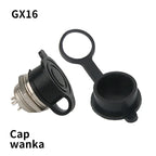 GX12 GX16 GX20 2/3/4/5/6/7/8/9/10 Pin Male Female Butting Wire Cable Circular Aviation Socket Plug Panel Connector Dropshipping