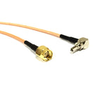 3G USB Modem Cable CRC9 Right Angle Switch SMA/ FME/F /TNC Male Female Pigtail Adapter RG316 Wire Connector New Wholesale