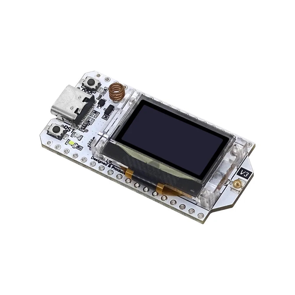 868MHz/915MHz LoRa ESP32 OLED Wifi SX1276 Module IOT Development Board with Antenna For Arduino Electronic Diy Kit PCB