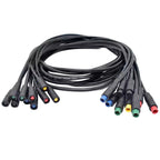 1m M6 M8 2 3 4 5 6 Pin Core Male To Female Julet Electric Butt Cable Plug Connector Scooter Brake Waterproof Signal Sensor Cord