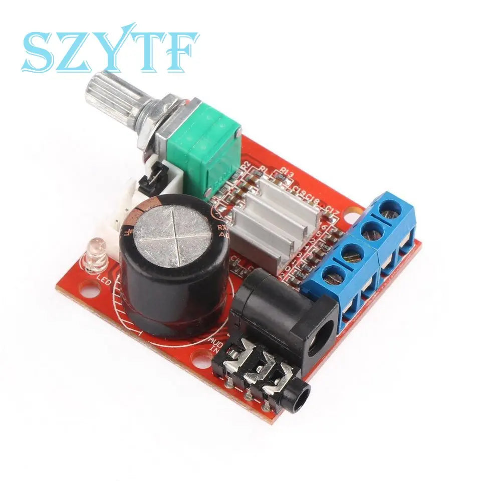12V Mini Hi-Fi PAM8610 Audio Stereo Amplifier Board 2X10W Dual Channel D Class Lowest Price