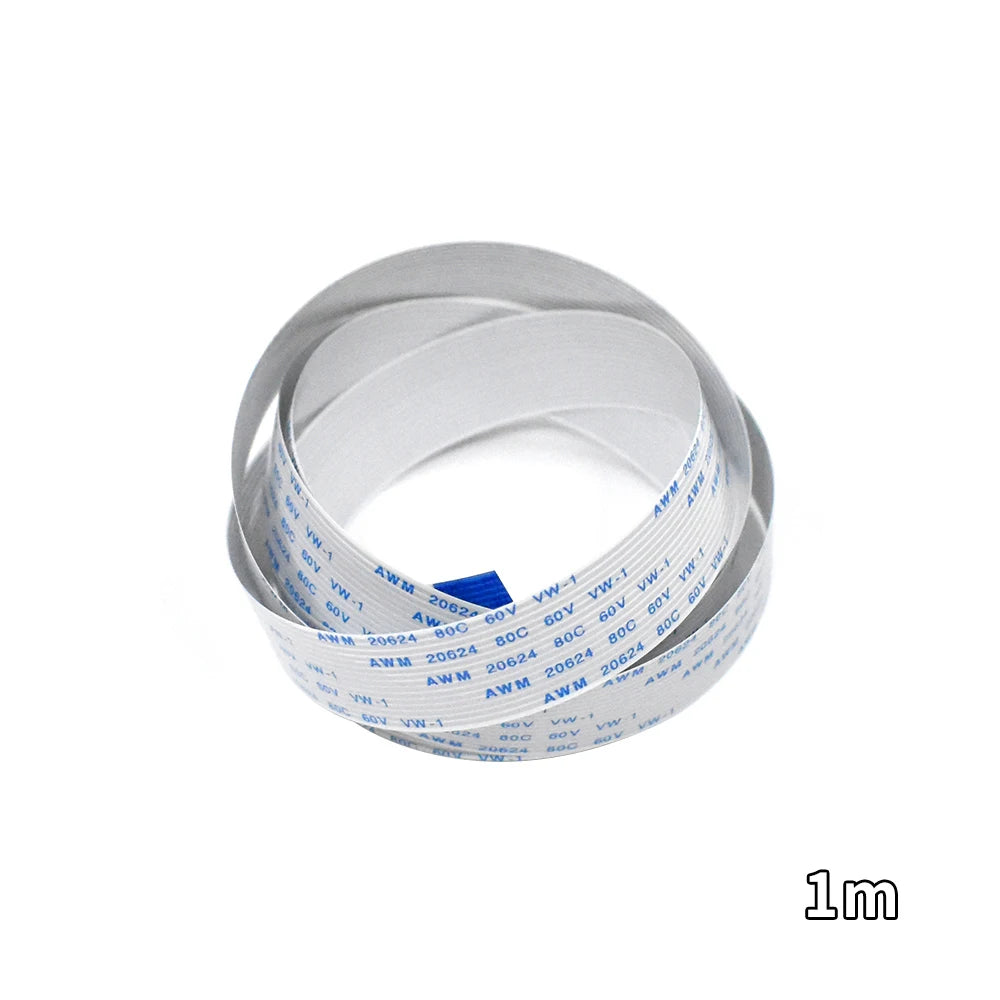 2M 1M 50CM 30CM for Raspberry Pi 3 Camera Cable Ribbon FFC 15pin 0.5mm Pitch Flat Wire Cable for Raspberry Model B Camera Line