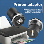 22mmc Metal Round D-Type Module B-USB USB-B B-A Printing Adapter Cabinet Fast