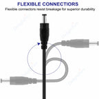 20/22AWG 12V DC Power Cable Male Female Plug 5.5 2.1mm Power Adapter Extension Cable For Camera CCTV Led Strip Light Connect