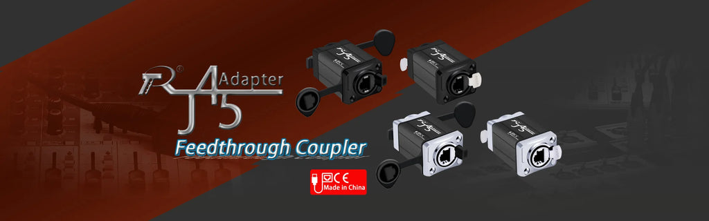 10pcs STP RJ45 8P8C CAT.6A Crystal Jack+10pcs Waterproof RJ45 Male Plug LAN Network Ethernet Ethercon Connector Wire Connectors