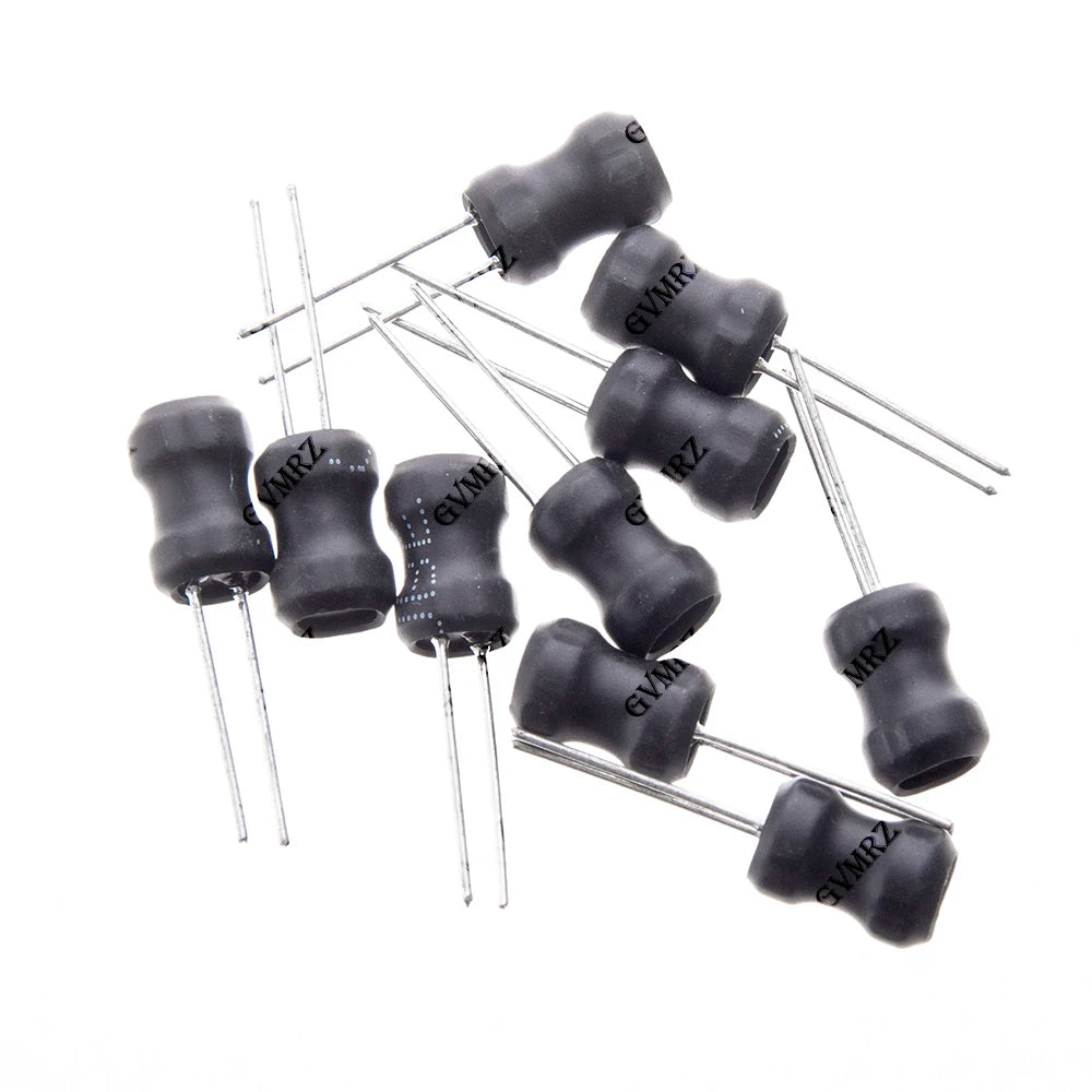 10PCS 3.3MH 2.2MH 4.7MH 0608 6*8mm 10MH I-shape Power Inductor Inductance 1MH 68uh 100uh 150UH 220 330 470 uH Copper Coi