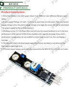 KY033 1 channel tracing module/Intelligent Vehicle tracking probe infrared sensor KY-033 TCRT5000 for Arduino