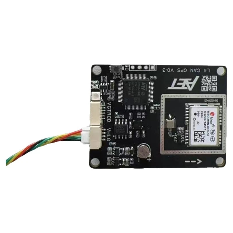 AeroEggTech NEO M9N GNSS Module High Precision CAN Protocol Large Size Antenna 8310 Compass For Industrial Navigation
