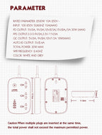 LDNIO Smart Plug Power Strip Tuya Wifi Remote Control Timer Socket Line Filter Smart Home Switch EU KR UK US Outlet USB Adaptor