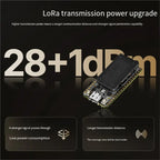 T23C Lora 32 Dev-Board Kit Heltec V4.3 Meshtastic SX1262 32-S3 27Dbm OLED Display Wifi BLE 868-915Mhz With 3D Print Case