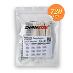 Brand New 0402 0603 0805 1206 SMD Capacitor Assorted Kits MLCC Thick Film Chip Capacity Assortment 10pF 22pF 100pF 1nF 10nF