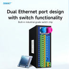 8 Ways RS485 RS232 to Ethernet Serial Server CDSENET NB183-V2 Series TCP UDP MQTT HTTP Modbus Gateway TCP- RTU POE