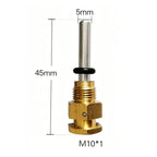 Heat Matched NTC Thermistor Temperature Sensor Armored Brass Nut 10K 100K Waterproof High Temperature Probe M10*1 5x45mm
