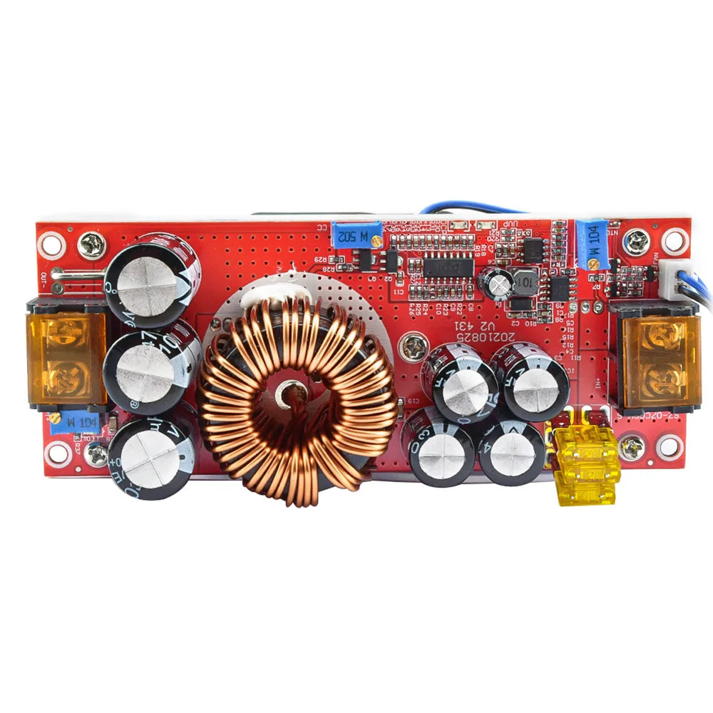 1800/1500/1200W DC-DC Boost Converter Step Up Power Supply Module 10-60V to 12-90V Adjustable Voltage Charger 40/30/20A