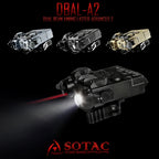 SOTAC‑GEAR DBAL‑A2, Green / Red Visible Laser + IR Aiming Pointer + White LED Flashlight | NO IR Flood Illuminator