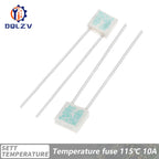 SELTE 115C 136C 250V 10A 15A 16A Square Temperature Fuses Thermal Fuses ThermostatThermal Protector
