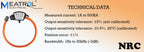 MEATROL NRC High Accuracy 0.5% High Accuracy Flexible Rogowski Coil Current Transformer AC Rogowski Sensor 100A