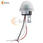Waterproof Sensitive Auto Photo Switch AS-20 DC 12V AC 110V 220V 10A On/Off Photocell Street Light Switch Sensor Switch Tools