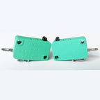 2Pins KW7-0 SPST Microswitch Micro Switches for Microwave Oven Game Machines Electric Cookers 16A 125V/250VAC 1NO Green, 4-Pack