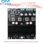 TPA3255 HIFI Dual Core Stereo Amplifier Board 2 Channel 600W+600W Class D Digital Power Amplifier TL072 OP AMP