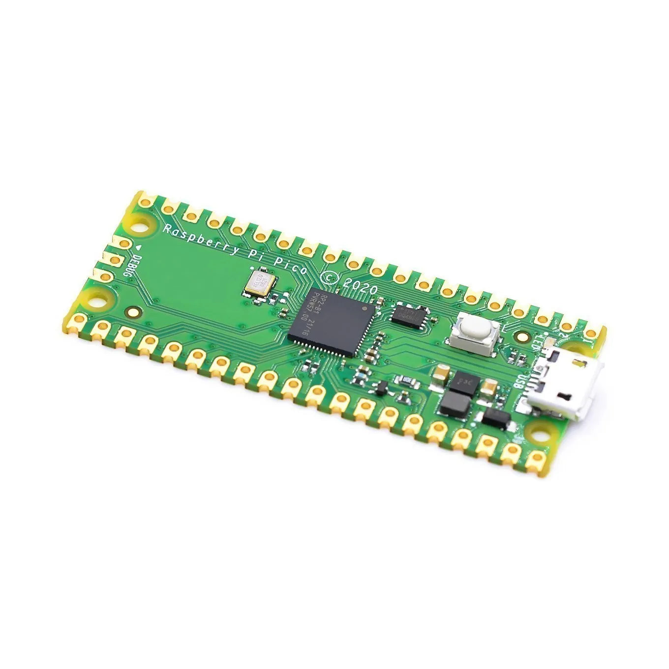 Official Raspberry Pi Pico Board RP2040 Dual-Core 264KB ARM Low-Power Microcomputers High-Performance Cortex-M0+ Processor