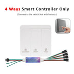 WS2811 Horse Race Running Water Led Strip 24V COB 360LEDs/M SMD 120LEDs/M Touch Controller Sync Controller 1to4 1to8 Sequential