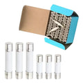 5*20mm 6*30mm Ceramic Fuse Electric 250V Home Supplies 0.25A -30A