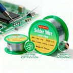 8g/20g/30g/50g low melting point lead-free solder wire coil sn99.3/cu0.7 high purity Soldering Wire Rosin Core Tin 0.8mm 1.0mm