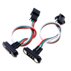 RTLECS Magnetic Connector RC Car Drone JST JR 24V 3A DC Power Battery Charger SM Led Strip Blind Connect USB Cable 2/3/4 Pin