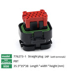 1/5/20PCS ECU Controller 8 14 23 35Pin Positions AMPSEAL PCB Mount Housing Plug Header Vertical Male Connector 776228-1 770680-1