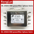 [ZOB] 100% NEW and original Jianli DL-25EA3 EMI Industrial grade power filter for three-phase four wire