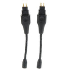 2PCS Gold Plated Interface MMCX Adapter Cable Lossless Sound Cable for HD650 HD660 S HD6XX HD600 HD580 HD535 HD545 HD565 HD265