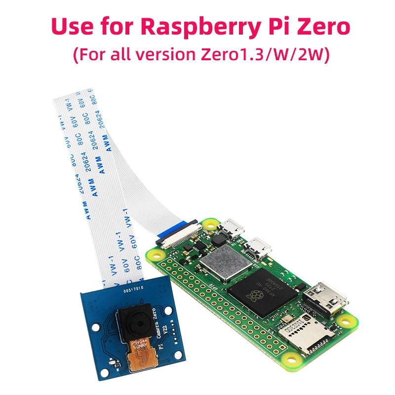 Raspberry Pi 5 Camera Cable 22 Pin to 22 Pin 0.5mm Spacing Flexible Flat Cable Optional 15/30/50/100/200 cm for RPi Zero / 5